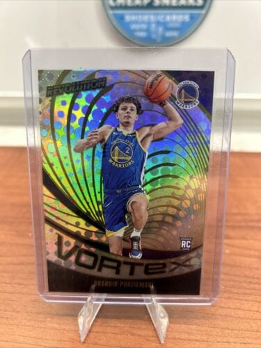Cheap Sneaks Footwear/Sports Cards Basketball Card 2023-24 Revolution Basketball Vortex Brandin Podziemski #21 Warriors R