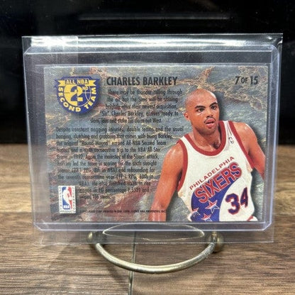 Cheap Sneaks Footwear/Sports Cards Basketball Card 92-93 Fleer Ultra All NBA Insert Charles Barkley #7 of 15 76ers SP