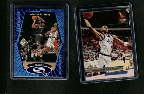 Cheap Sneaks Footwear/Sports Cards Basketball Card Anfernee Hardaway RC Lot 1993/94 Fleer Ultra #305+98 Upper Deck Starqu