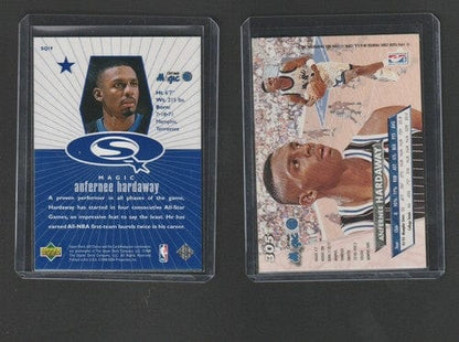 Cheap Sneaks Footwear/Sports Cards Basketball Card Anfernee Hardaway RC Lot 1993/94 Fleer Ultra #305+98 Upper Deck Starqu
