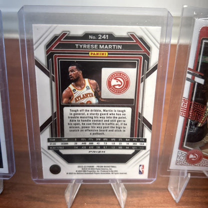 Cheap Sneaks Footwear/Sports Cards Basketball Card Atlanta Hawks Lot 2021 Panini Iillisuions Jalen Johnson RC, Martin pri