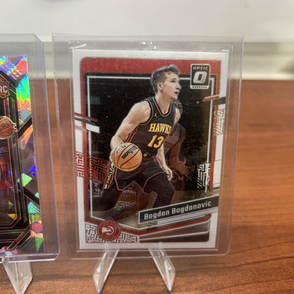 Cheap Sneaks Footwear/Sports Cards Basketball Card Atlanta Hawks Lot 2021 Panini Iillisuions Jalen Johnson RC, Martin pri
