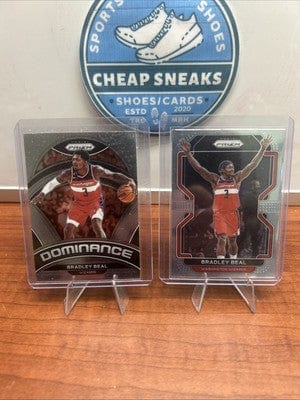 Cheap Sneaks Footwear/Sports Cards Basketball Card Bradley Beal 2022-23 Panini Prizm Dominance Insert #13 Wizards