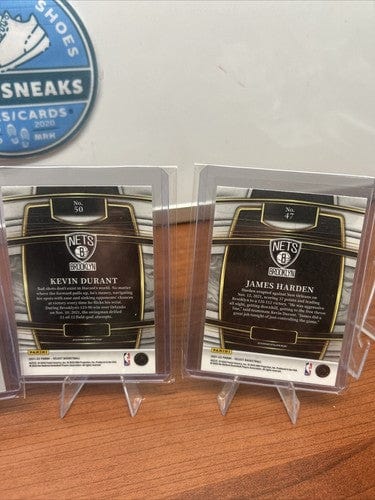 Cheap Sneaks Footwear/Sports Cards Basketball Card Brooklyn Nets NBA Lot (5) 2022 Panini Select/Prizm Durant, Harden,Grif