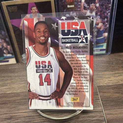 Cheap Sneaks Footwear/Sports Cards Basketball Card Charlotte Hornets 90’s 6 Card Lot A. Mourning RC,L . Johnson, D. Cur