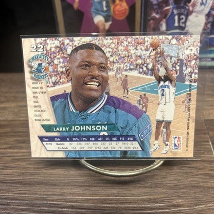Cheap Sneaks Footwear/Sports Cards Basketball Card Charlotte Hornets 90’s 6 Card Lot A. Mourning RC,L . Johnson, D. Cur
