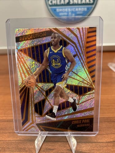 Cheap Sneaks Footwear/Sports Cards Basketball Card Chris Paul 2023-24 Panini Revolution #51 Astro Refractor Parallel Warr