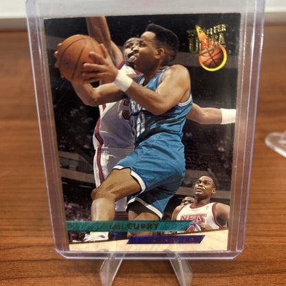 Cheap Sneaks Footwear/Sports Cards Basketball Card Dell Curry 1994-95 SkyBox Premium Charlotte Hornets Basketball Card #1