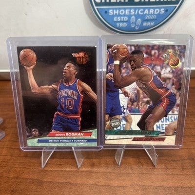 Cheap Sneaks Footwear/Sports Cards Basketball Card Dennis Rodman “THE WORM” 92-93/93-94 Fleer Ultra #58 Detroit Pisto