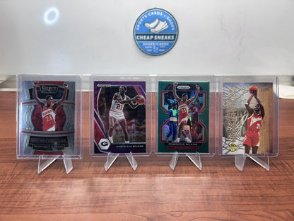Cheap Sneaks Footwear/Sports Cards Basketball Card Dominique Wilkins Lot  Hawks 2022 Panini SC, 21 Prizm DP Purple ,21 Gr
