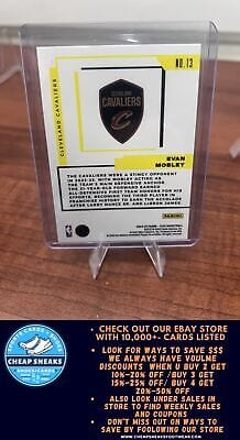 Cheap Sneaks Footwear/Sports Cards Basketball Card Evan Mobley 2022-23 Panini Flux D Lux #13 Cleveland Cavaliers