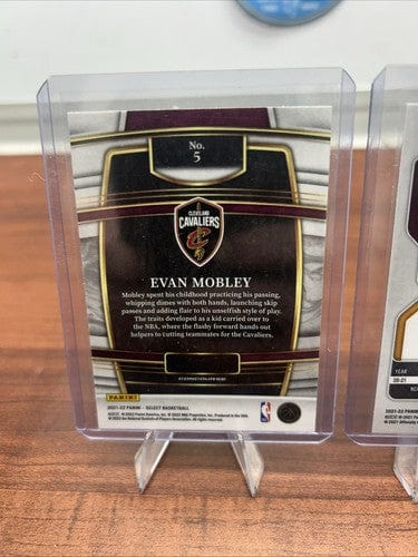 Cheap Sneaks Footwear/Sports Cards Basketball Card Evan Mobley (RC) 2021-22 Panini Prizm #325  21-22 Panini Select #5 (RC