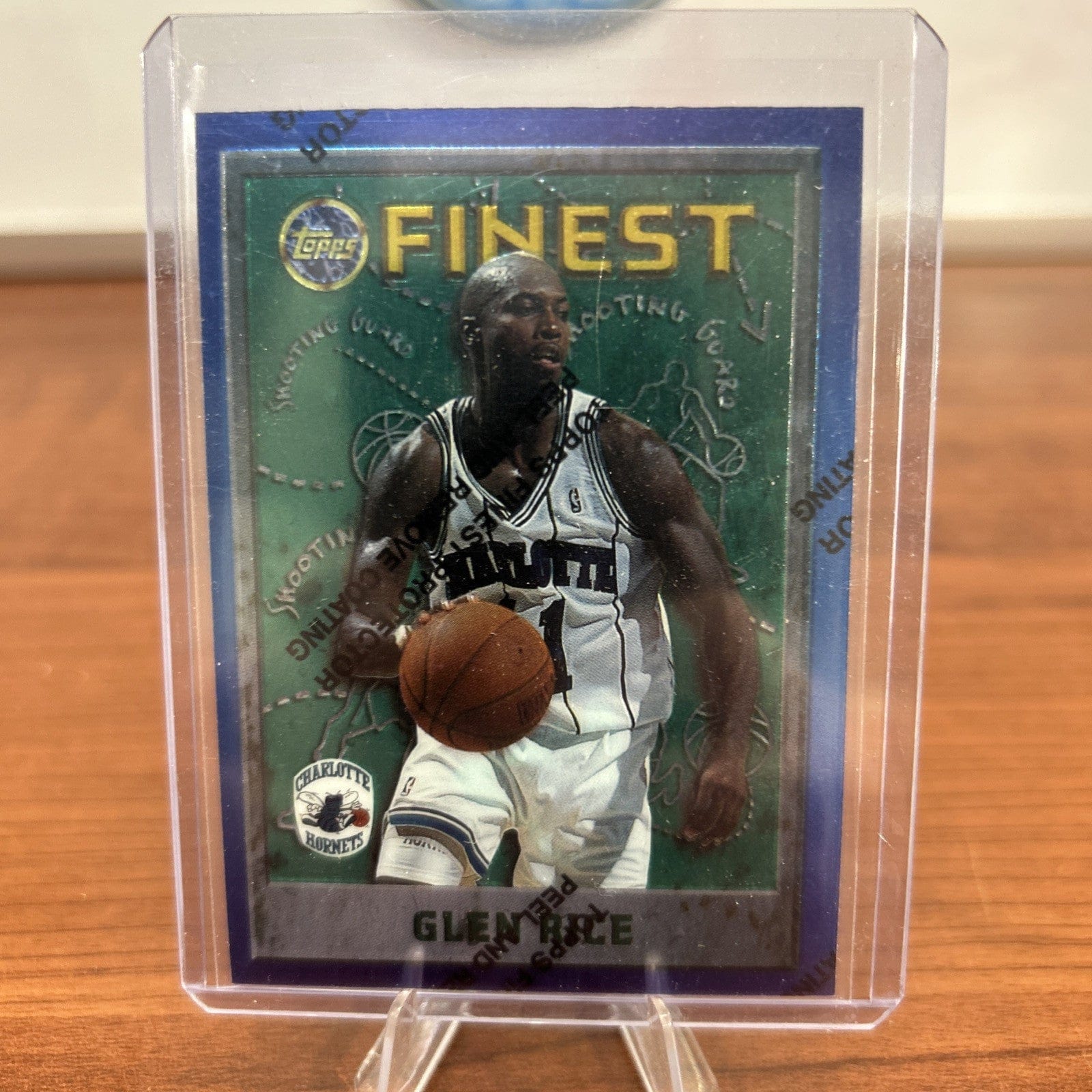 Cheap Sneaks Footwear/Sports Cards Basketball Card Glen Rice 1995-96 Topps Finest #189 Charlotte Hornets Basketball Card