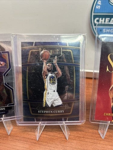 Cheap Sneaks Footwear/Sports Cards Basketball Card Golden State Warriors Lot (5) 2021-2022 Prizm Curry, Thompson  95 Skyb