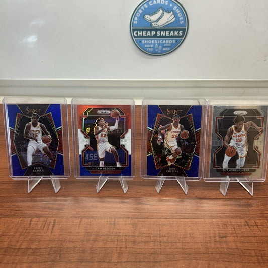 Cheap Sneaks Footwear/Sports Cards Basketball Card Hawks 2022 Panini Select Premier Pshimmer Prizm Lot Clint Capela, John