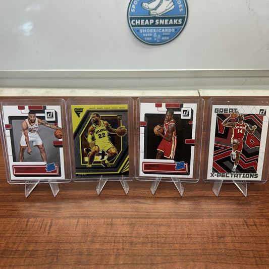 Cheap Sneaks Footwear/Sports Cards Basketball Card Hawks RC Lot Tyrese Martin, AJ Griffib 2022 Donruss Basketball