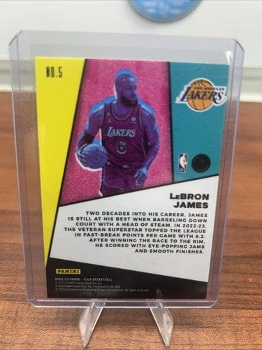 Cheap Sneaks Footwear/Sports Cards Basketball Card LeBron James 2022 Panini Flux Flux Appeal Basketball Card #5 Los Angel