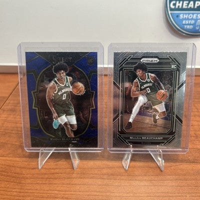 Cheap Sneaks Footwear/Sports Cards Basketball Card MarJon Beauchamp 2022-23 Panini Select Concourse Rookie #75 Retail Blu