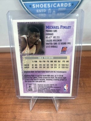 Cheap Sneaks Footwear/Sports Cards Basketball Card Michael Finley 1996-97 Finest #81 Gladiators Phoenix Suns