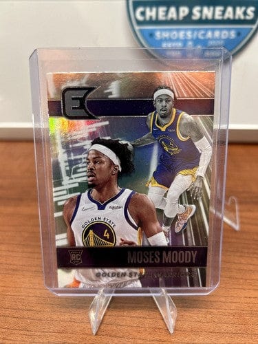 Cheap Sneaks Footwear/Sports Cards Basketball Card Moses Moody RC 2021-2022 Panini Essentials Silver Golden State Warrior
