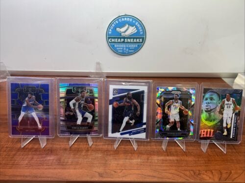 Cheap Sneaks Footwear/Sports Cards Basketball Card Philadelphia 76ers 5 Card Lot 2022/24 Panini Select/Prizm/Ilusions Emb