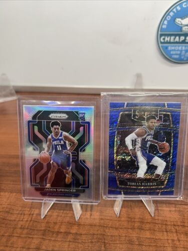 Cheap Sneaks Footwear/Sports Cards Basketball Card Philadelphia 76ers Lot 2021/22 Panini Select/Prizm/Illisiouns Joel Emb