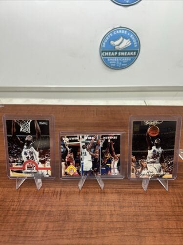 Cheap Sneaks Footwear/Sports Cards Basketball Card Shaquille O’Neal RC Lot 1993 Topps Stadium Club/93 Skybox/94 Skybox