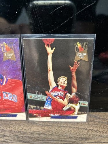 Cheap Sneaks Footwear/Sports Cards Basketball Card Shawn Bradley Rookie Lot(2) 1994 Fleer Ultra Philadelphia 76ers