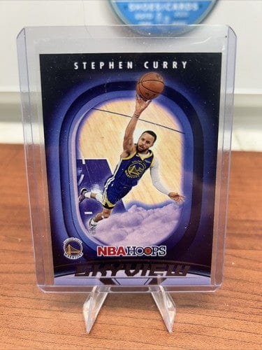 Cheap Sneaks Footwear/Sports Cards Basketball Card Stephen Curry 2023 Panini Hoops Basketball Skyview #10 Warriors + Bonu