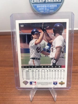 Cheap Sneaks Footwear/Sports Cards Billy Ripken 1993 Upper Deck #181 Baltimore Orioles