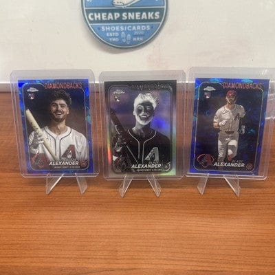 Cheap Sneaks Footwear/Sports Cards Blaze Alexander 2023 Bowman Sapphire RC #USC197,RC Debut Negative + Sa