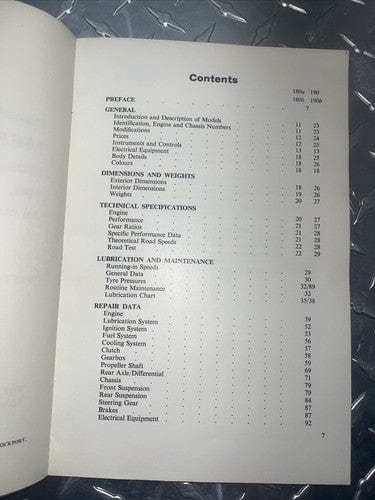 Cheap Sneaks Footwear/Sports Cards BOOKS Mercedes Benz Owners Manual 1957 All Models P. Olyslager