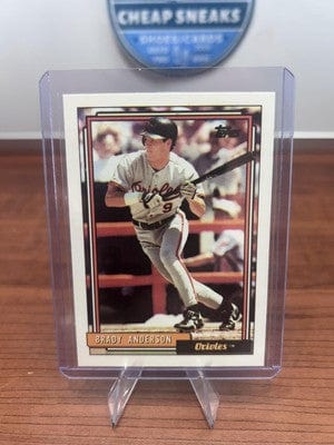 Cheap Sneaks Footwear/Sports Cards Brady Anderson 1992 Topps #268 Baltimore Orioles