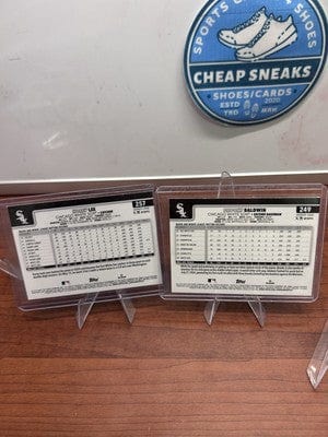 Cheap Sneaks Footwear/Sports Cards Brooks Baldwin RC , Korey Lee Whitesox 2025 Topps Series 1