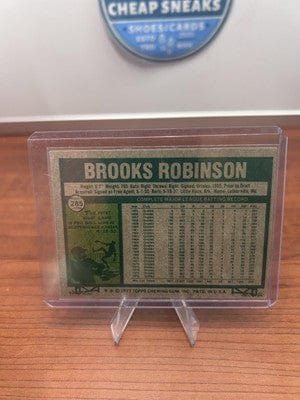 Cheap Sneaks Footwear/Sports Cards Brooks Robinson 1977 Topps #285 Baltimore Orioles