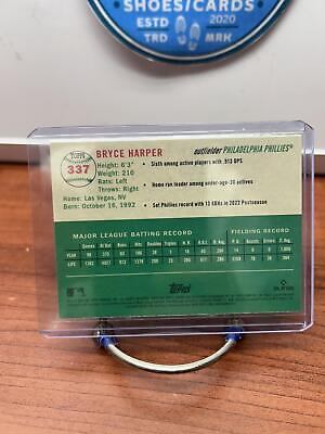 Cheap Sneaks Footwear/Sports Cards Bryce Harper 2023 Topps Chrome Platinum Anniversary #337 Phillies