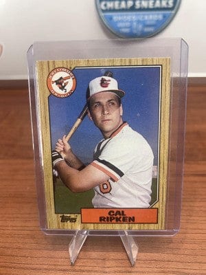 Cheap Sneaks Footwear/Sports Cards Cal Ripken 1987 Topps #784 Baltimore Orioles