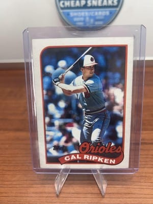 Cheap Sneaks Footwear/Sports Cards Cal Ripken 1989 Topps #250 Baltimore Orioles