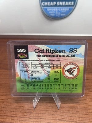 Cheap Sneaks Footwear/Sports Cards Cal Ripken 1992 Stadium Club Members Choice  #595 Baltimore Orioles
