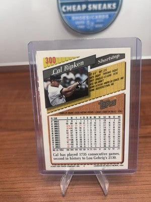 Cheap Sneaks Footwear/Sports Cards Cal Ripken 1993 Topps #300 Baltimore Orioles