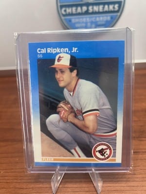 Cheap Sneaks Footwear/Sports Cards Cal Ripken, Jr. 1987 Fleer #478 Baltimore Orioles