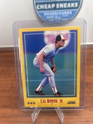 Cheap Sneaks Footwear/Sports Cards Cal Ripken, Jr. 1988 Score #550 Baltimore Orioles