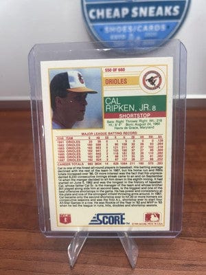 Cheap Sneaks Footwear/Sports Cards Cal Ripken, Jr. 1988 Score #550 Baltimore Orioles