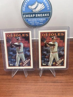 Cheap Sneaks Footwear/Sports Cards Cal Ripken Jr. 1988 Topps #650 Baltimore Orioles + Bonus Card