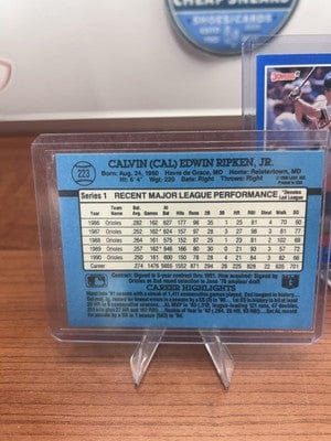 Cheap Sneaks Footwear/Sports Cards Cal Ripken Jr. 1991 Donruss #223 Baltimore Orioles