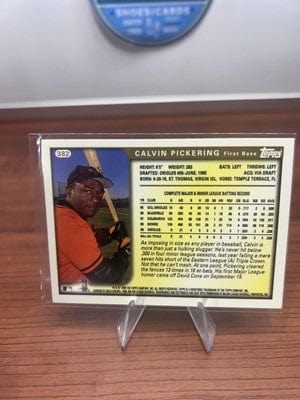 Cheap Sneaks Footwear/Sports Cards Calvin Pickering 1999 Topps #382 Baltimore Orioles