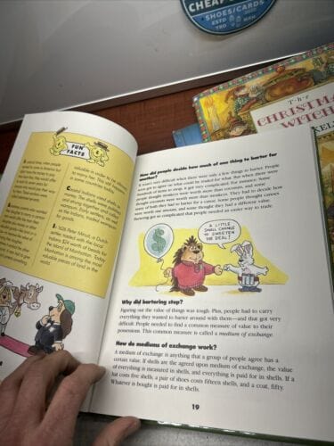 Cheap Sneaks Footwear/Sports Cards Children Hardback Book Lot Of 4 The Kids Money Book, Christmas Witch,C