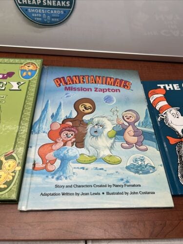 Cheap Sneaks Footwear/Sports Cards Children Hardback Book Lot Of 4 The Kids Money Book, Christmas Witch,C