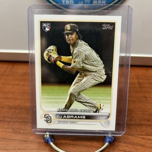 Cheap Sneaks Footwear/Sports Cards CJ Abrams 2022 Topps Update Series Rookie Debut RC Card #US327 San Die