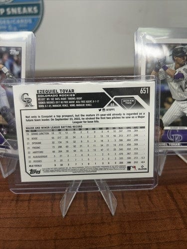Cheap Sneaks Footwear/Sports Cards Colorado Rockies 2023 Topps Series 2 RC Lot Ezequiel Tovar, M Toglia,B